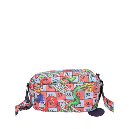 VivienneWestwood ヴィヴィアンウエストウッド 【Excellent Condition】SNAKES AND LADDERS Nylon Shoulder Bag