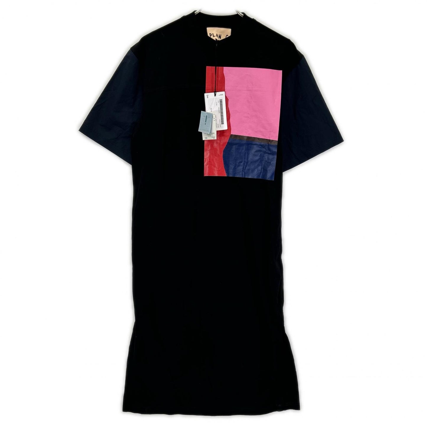 Plan C プランシー 24SS ABCJF11SG2TL025 ブラック プリント ワンピース ワンピース
