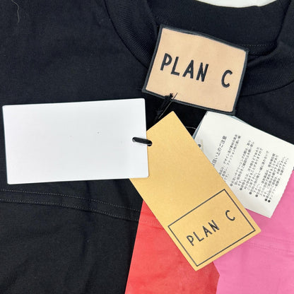 Plan C プランシー 24SS ABCJF11SG2TL025 ブラック プリント ワンピース ワンピース