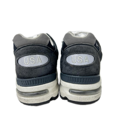 NEW BALANCE ニューバランス M990NB2 ネイビー USA製 スエード 990 V2 ローカットスニーカー シューズ