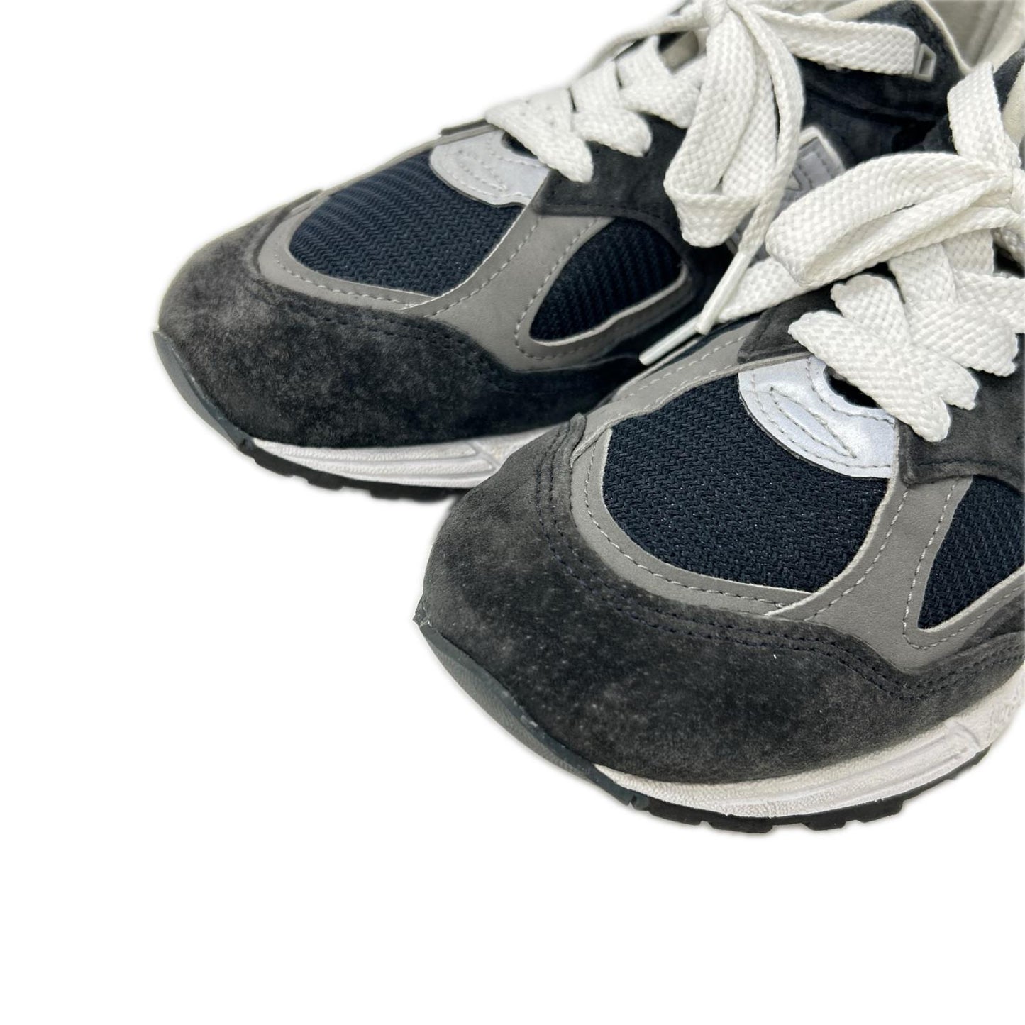 NEW BALANCE ニューバランス M990NB2 ネイビー USA製 スエード 990 V2 ローカットスニーカー シューズ