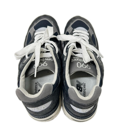 NEW BALANCE ニューバランス M990NB2 ネイビー USA製 スエード 990 V2 ローカットスニーカー シューズ