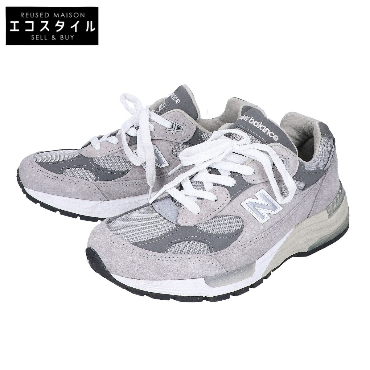 NEW BALANCE ニューバランス 【美品】U992GY Made in USA 992 ローカットスニーカー シューズ