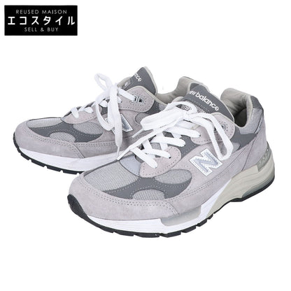 NEW BALANCE ニューバランス 【美品】U992GY Made in USA 992 ローカットスニーカー シューズ