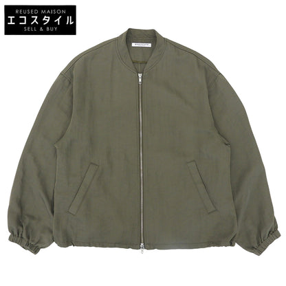 B&Y U-ARROWS ビューティーアンドユース ユナイテッドアローズ ナイロンツイル ジップアップ ブルゾン ジャケット レディース カーキ M 1625-199-5241 ジャケット