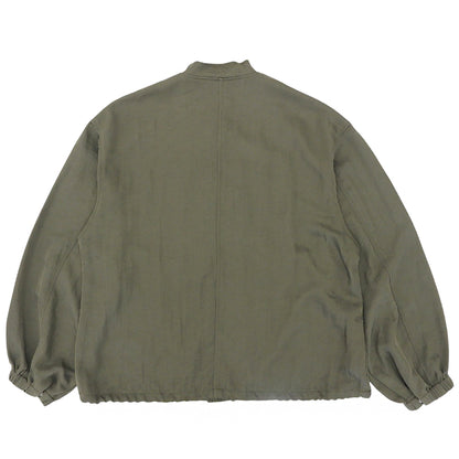B&Y U-ARROWS ビューティーアンドユース ユナイテッドアローズ ナイロンツイル ジップアップ ブルゾン ジャケット レディース カーキ M 1625-199-5241 ジャケット