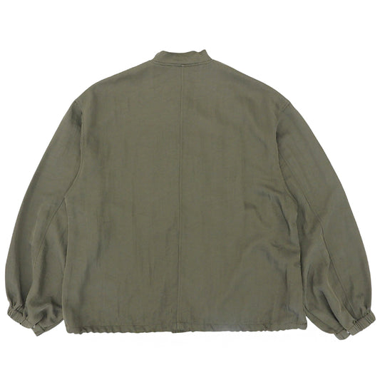 B&Y U-ARROWS ビューティーアンドユース ユナイテッドアローズ ナイロンツイル ジップアップ ブルゾン ジャケット レディース カーキ M 1625-199-5241 ジャケット