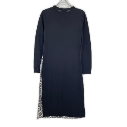 Tory Burch トリーバーチ ブラック×ホワイト ベルト付ワンピース 153977 ワンピース