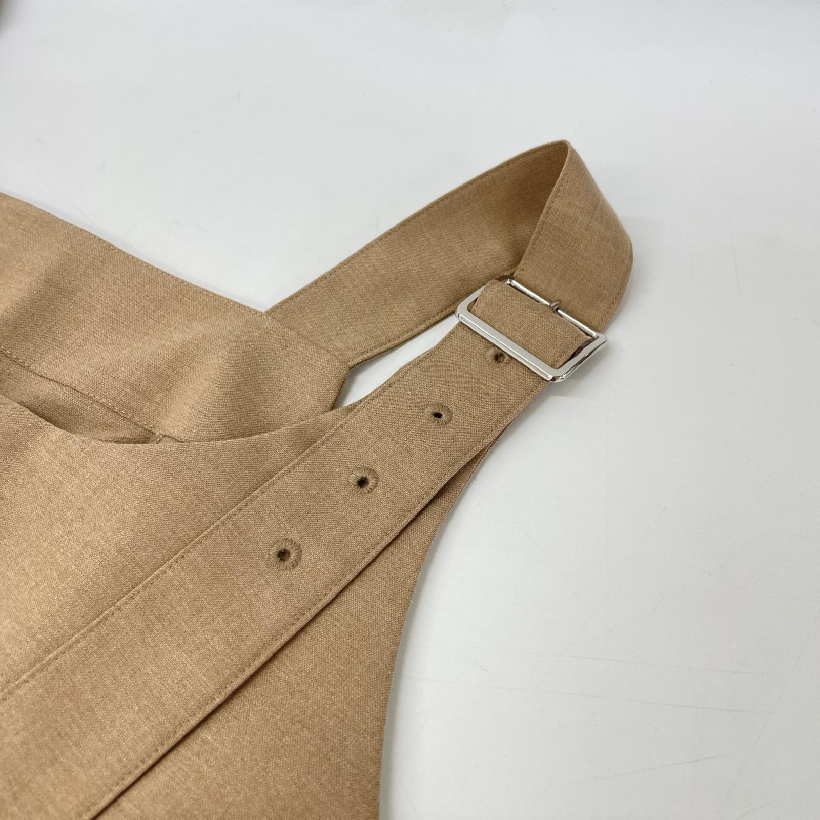 MACKINTOSH PHILOSOPHY マッキントッシュフィロソフィー H5J06-629-40 ベージュ レーヨン混 2wayジャンパースカート ワンピース