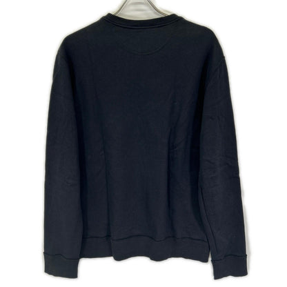VALENTINO ヴァレンティノ VV3MF14M73M ブラック コットン ロゴ 長袖スウェット トップス