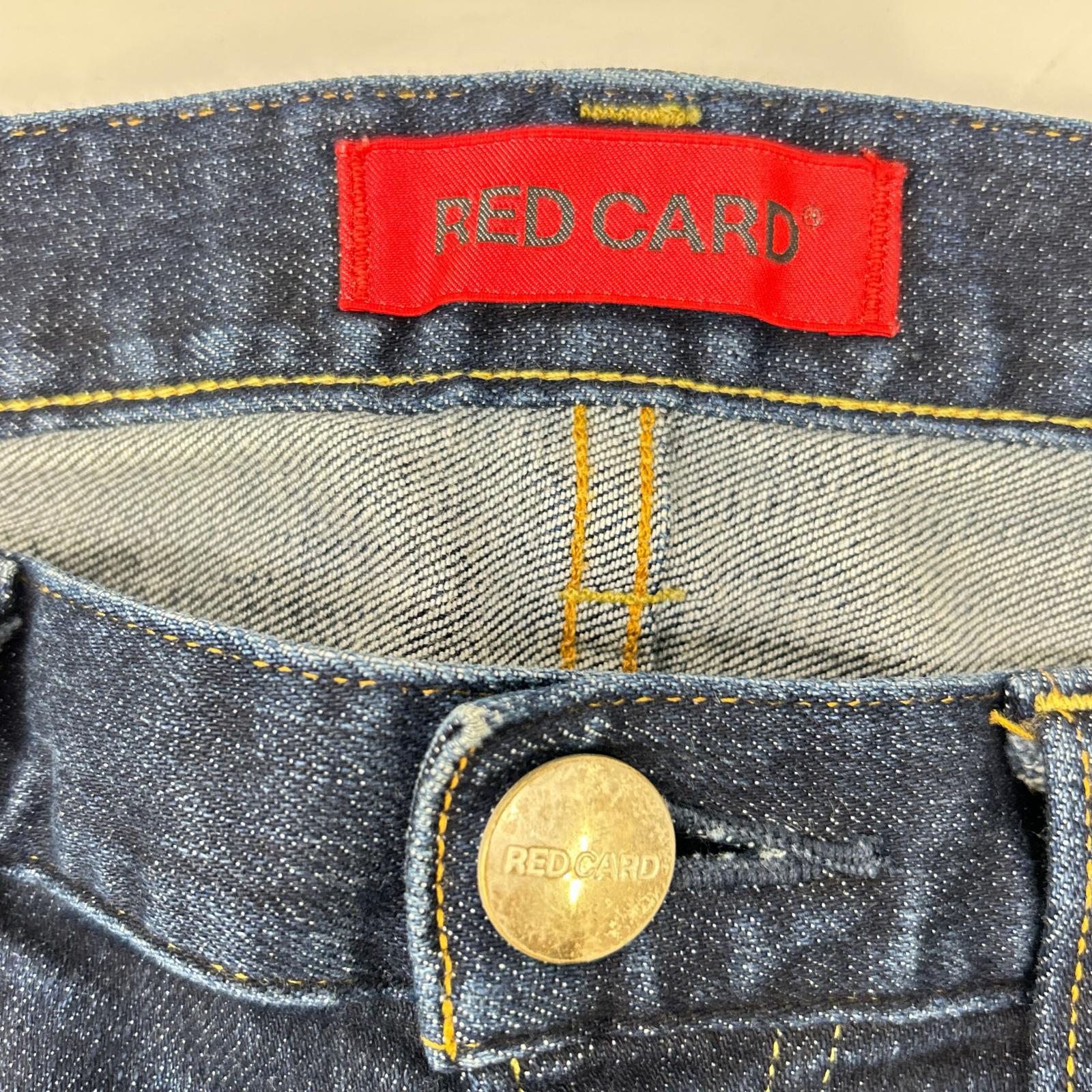 RED CARD レッドカード 26862 インディゴ ストレッチ デニム パンツ ボトムス