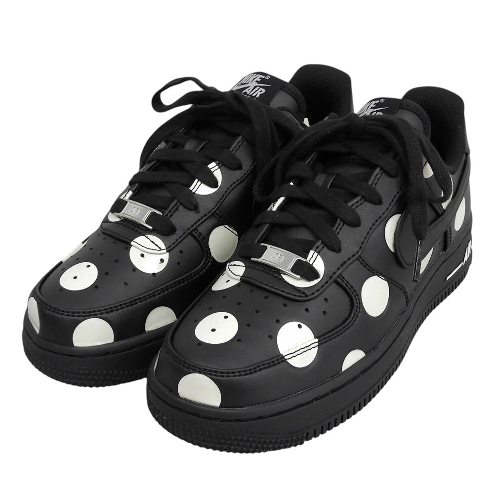NIKE ナイキ 新品同様 AIR FORCE 1 '07 ローカット スニーカー シューズ レディース 黒 ブラック 23.5cm IR8647 001 シューズ