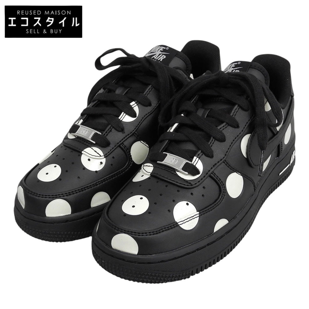 NIKE ナイキ 新品同様 AIR FORCE 1 '07 ローカット スニーカー シューズ レディース 黒 ブラック 23.5cm IR8647 001 シューズ