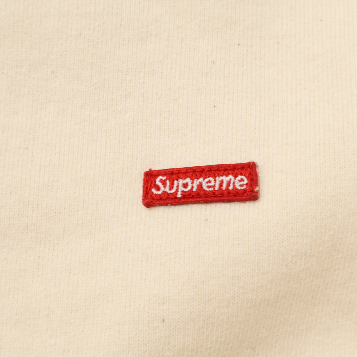 Supreme シュプリーム Small Box Crewneck アイボリー スウェット トレーナ トップス
