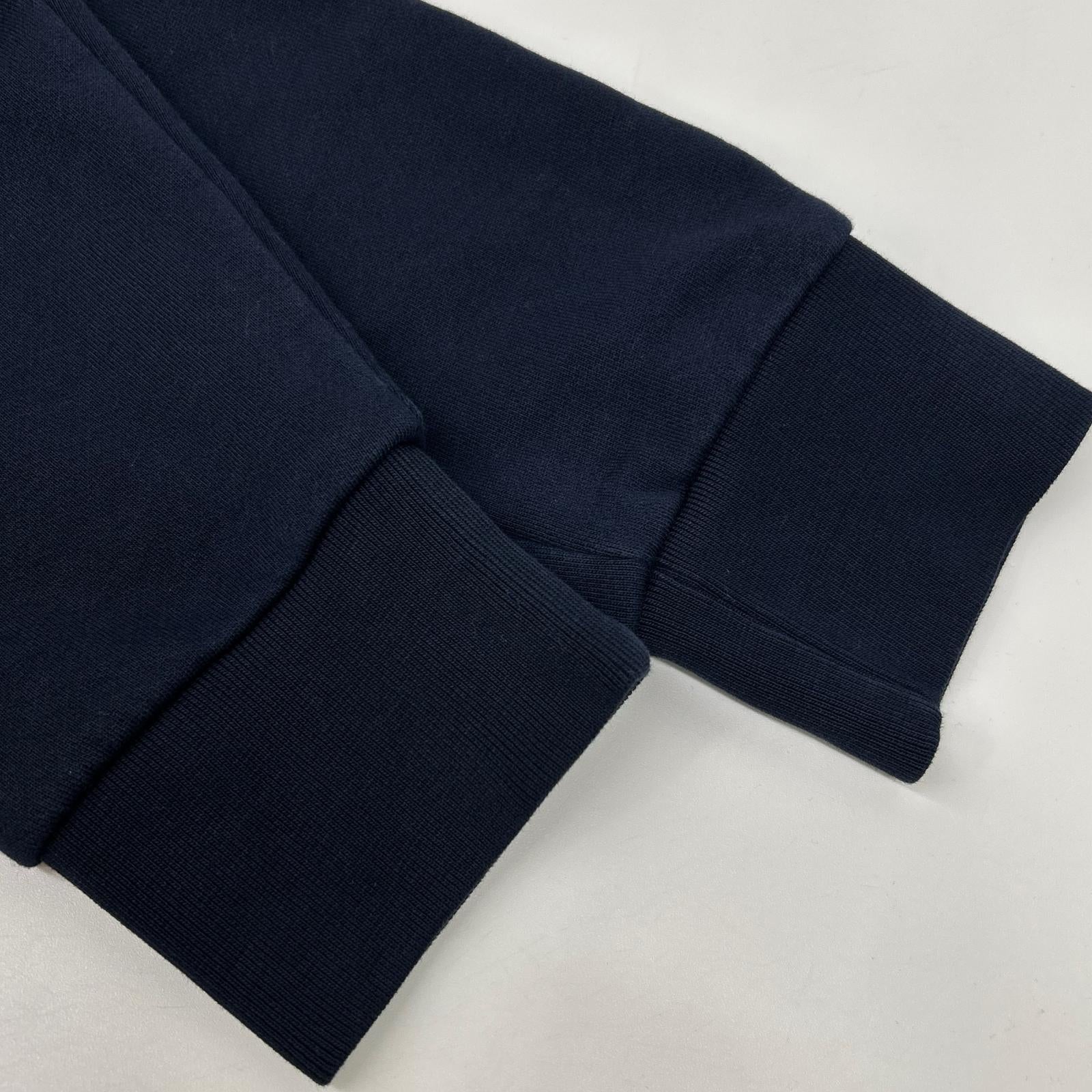 MAISON KITSUNE メゾンキツネ GM00333KM0002 ネイビー スウェットトレーナ トップス