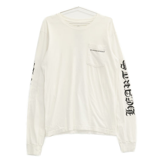 Chrome hearts クロムハーツ 【国内正規】セメタリークロス タイヤトラック 長袖Tシャツ トップス