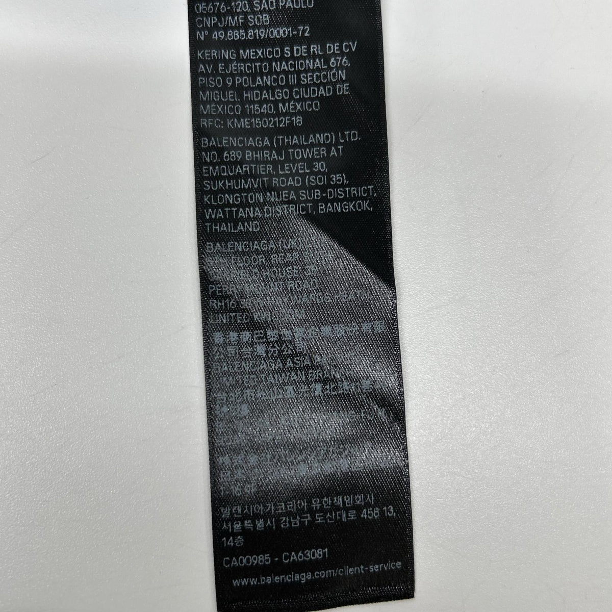 BALENCIAGA バレンシアガ 24年 ネイビー 764235 TSVC9 BBロゴTシャツ トップス