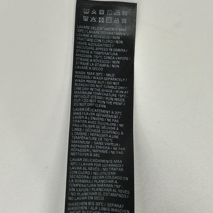 BALENCIAGA バレンシアガ 23年 739028 ブラック ダークウェーブコットンTシャツ トップス