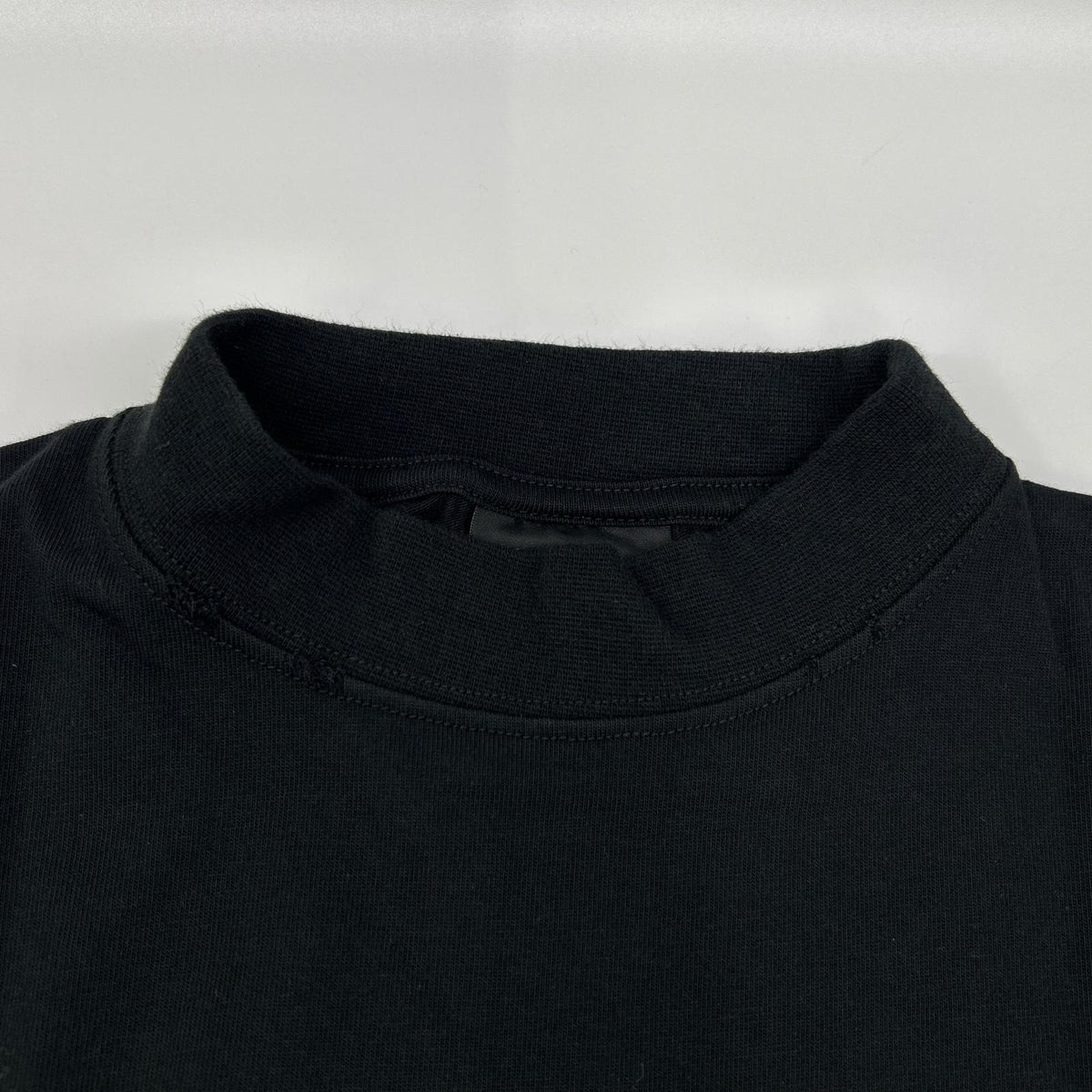 BALENCIAGA バレンシアガ 23年 739028 ブラック ダークウェーブコットンTシャツ トップス