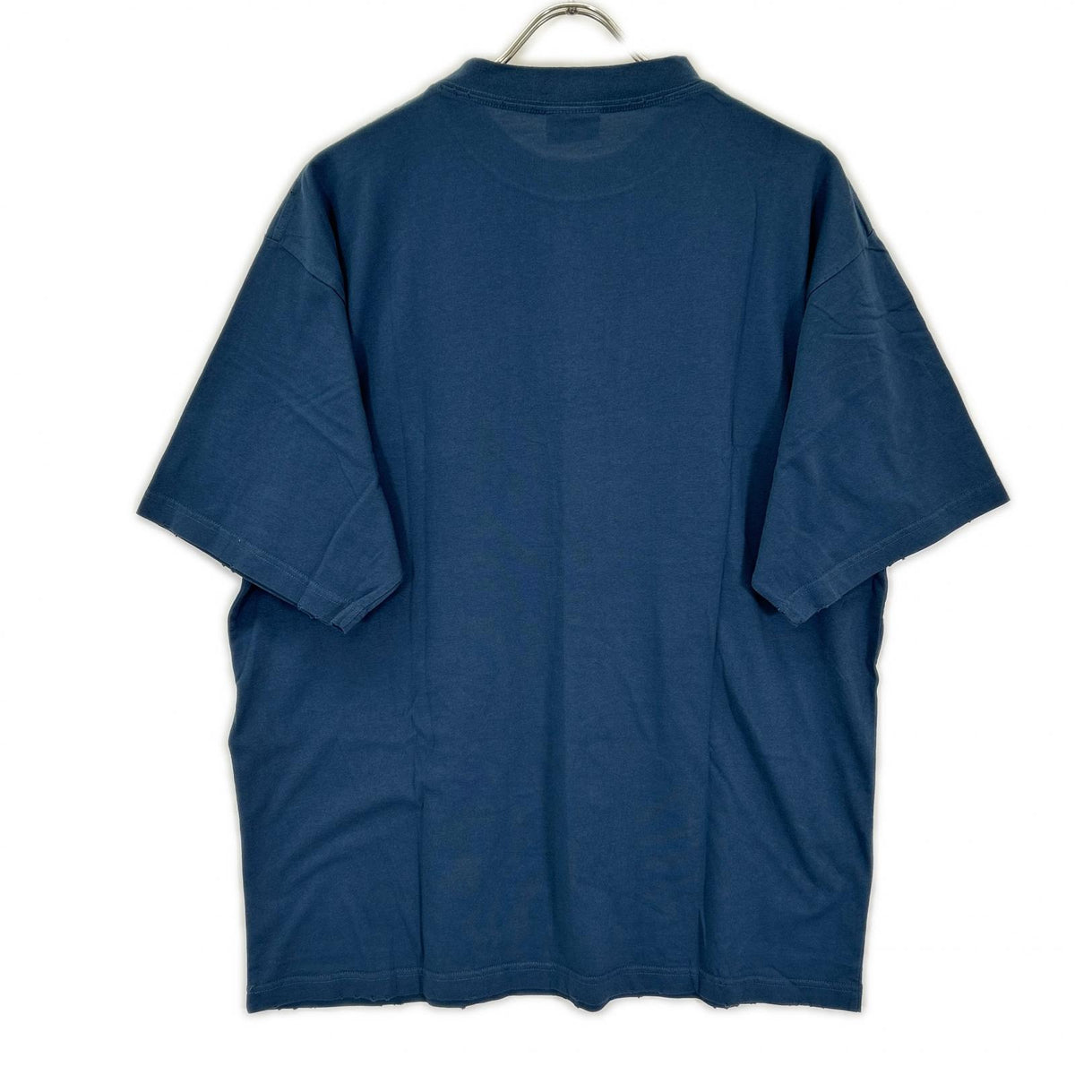 BALENCIAGA バレンシアガ 2024 Navy 764235 TSVC9 BB Logo T-Shirt Top