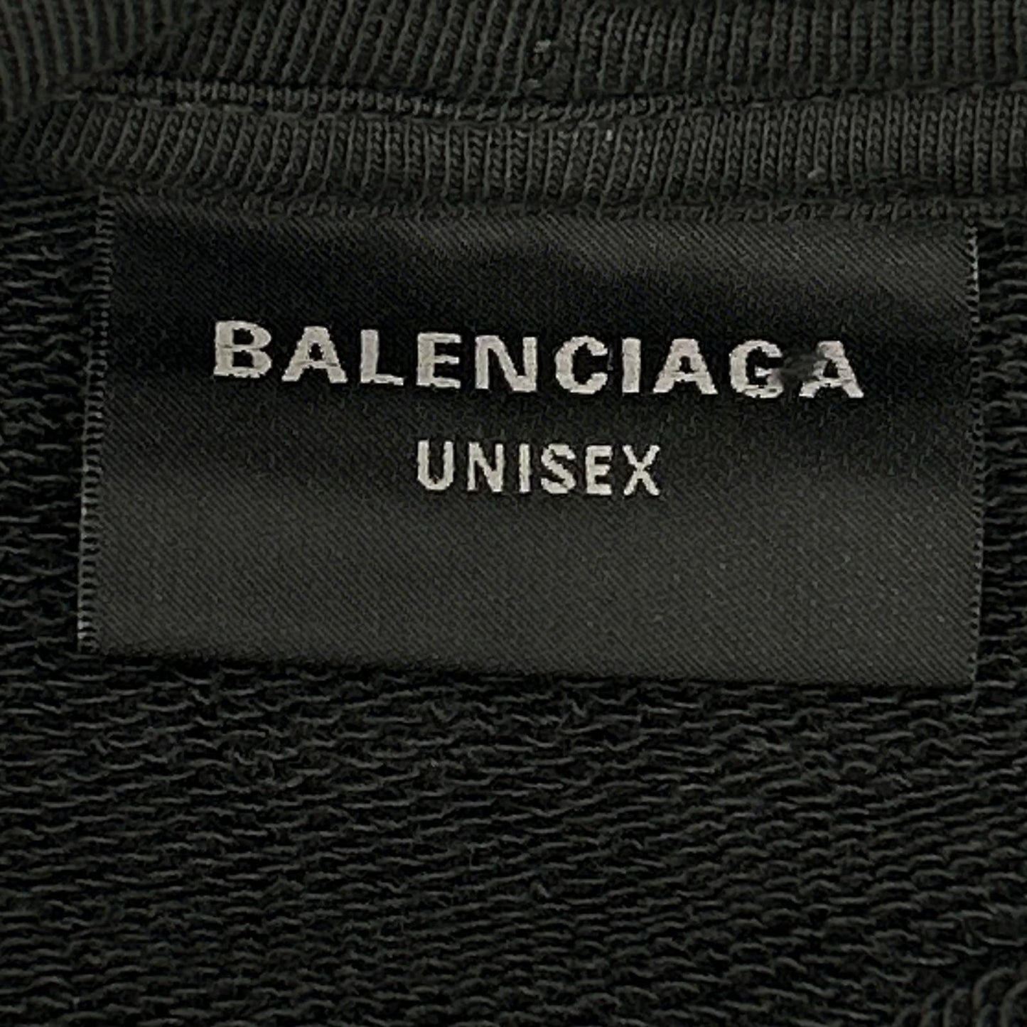 BALENCIAGA バレンシアガ 24AW 803265 ロゴヴィンテージプリントプルオーバーパーカー トップス