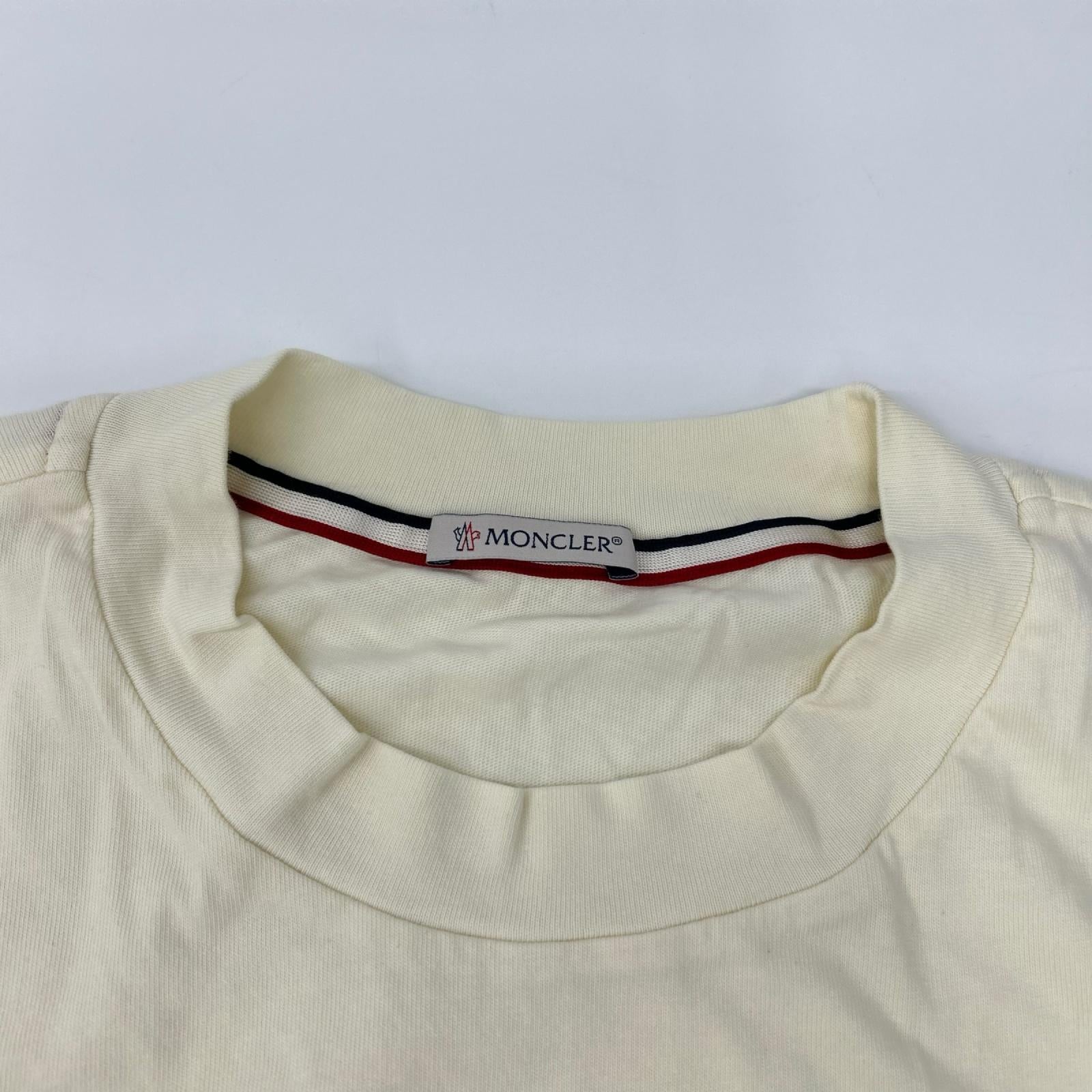 MONCLER モンクレール 22AW ロゴ刺繍 ロングスリーブシャツ トップス