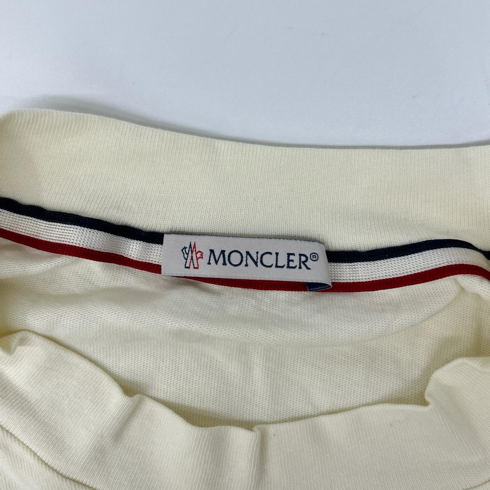 MONCLER モンクレール 22AW ロゴ刺繍 ロングスリーブシャツ トップス