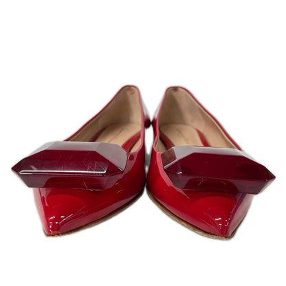Gianvito Rossi ジャンヴィト・ロッシ G22131 JAIPUR ジャイプール ポインテッドトゥ フラット バレエ シューズ シューズ