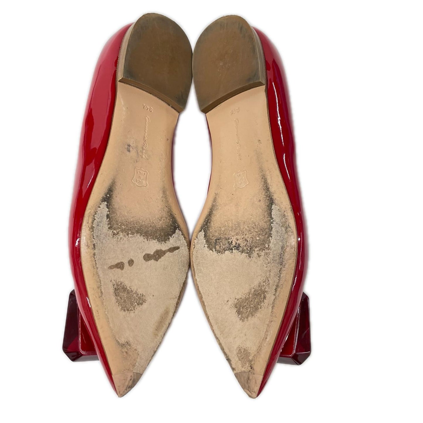 Gianvito Rossi ジャンヴィト・ロッシ G22131 JAIPUR ジャイプール ポインテッドトゥ フラット バレエ シューズ シューズ