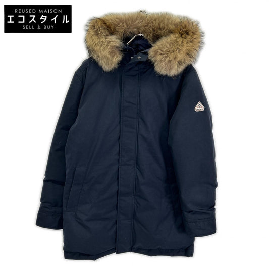 PYRENEX ピレネックス Navy MK009 ANNECY アヌシー Fur-Trimmed Down Jacket Jacket