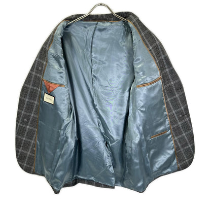 GUCCI グッチ グレー Bee×チェック 2Pスーツ セットアップ　552806 スーツ セットアップ