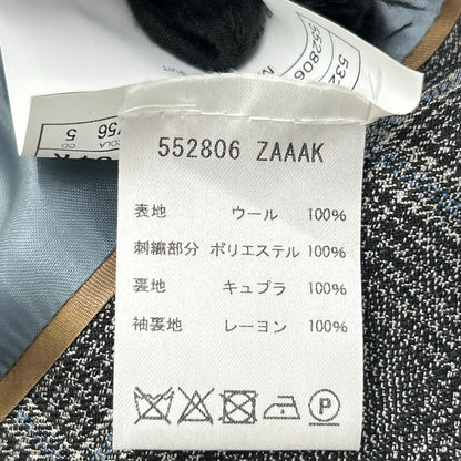GUCCI グッチ グレー Bee×チェック 2Pスーツ セットアップ　552806 スーツ セットアップ