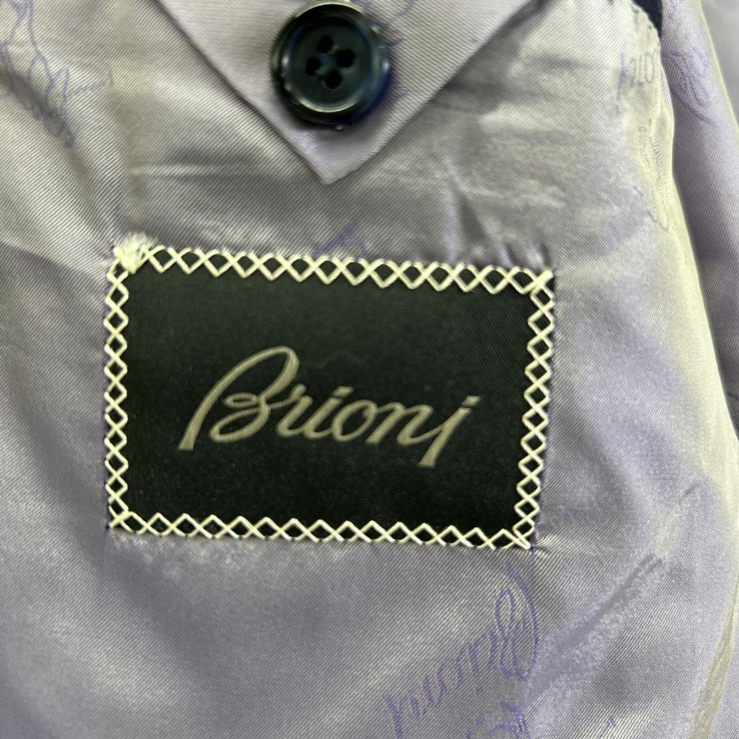 Brioni ブリオーニ ネイビー BRUNICO ストライプ 2Pスーツ テーラードジャケット ジャケット
