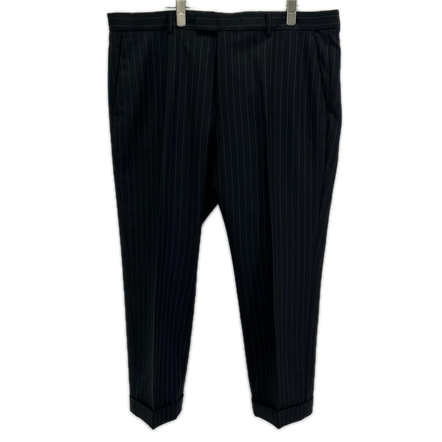 GUCCI グッチ ブラック ストライプ 3Pスーツ セットアップ　519503 スーツ セットアップ