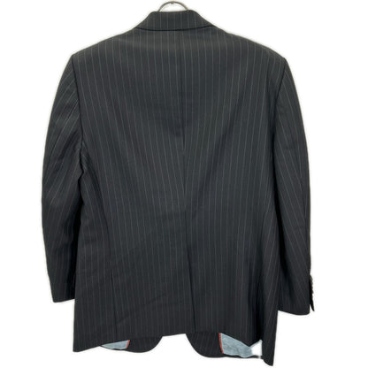 GUCCI グッチ ブラック ストライプ 3Pスーツ セットアップ　519503 スーツ セットアップ