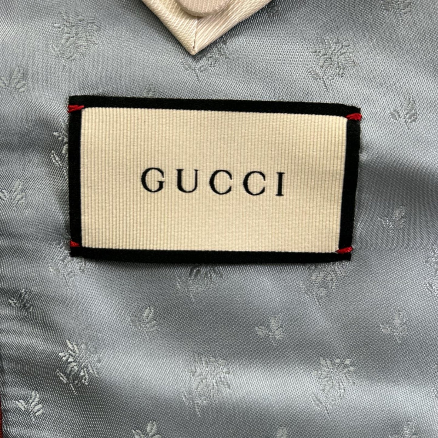 GUCCI グッチ ブラック ストライプ 3Pスーツ セットアップ　519503 スーツ セットアップ