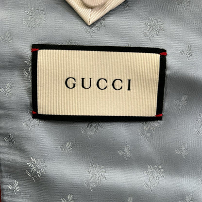 GUCCI グッチ ブラック ストライプ 3Pスーツ セットアップ　519503 スーツ セットアップ