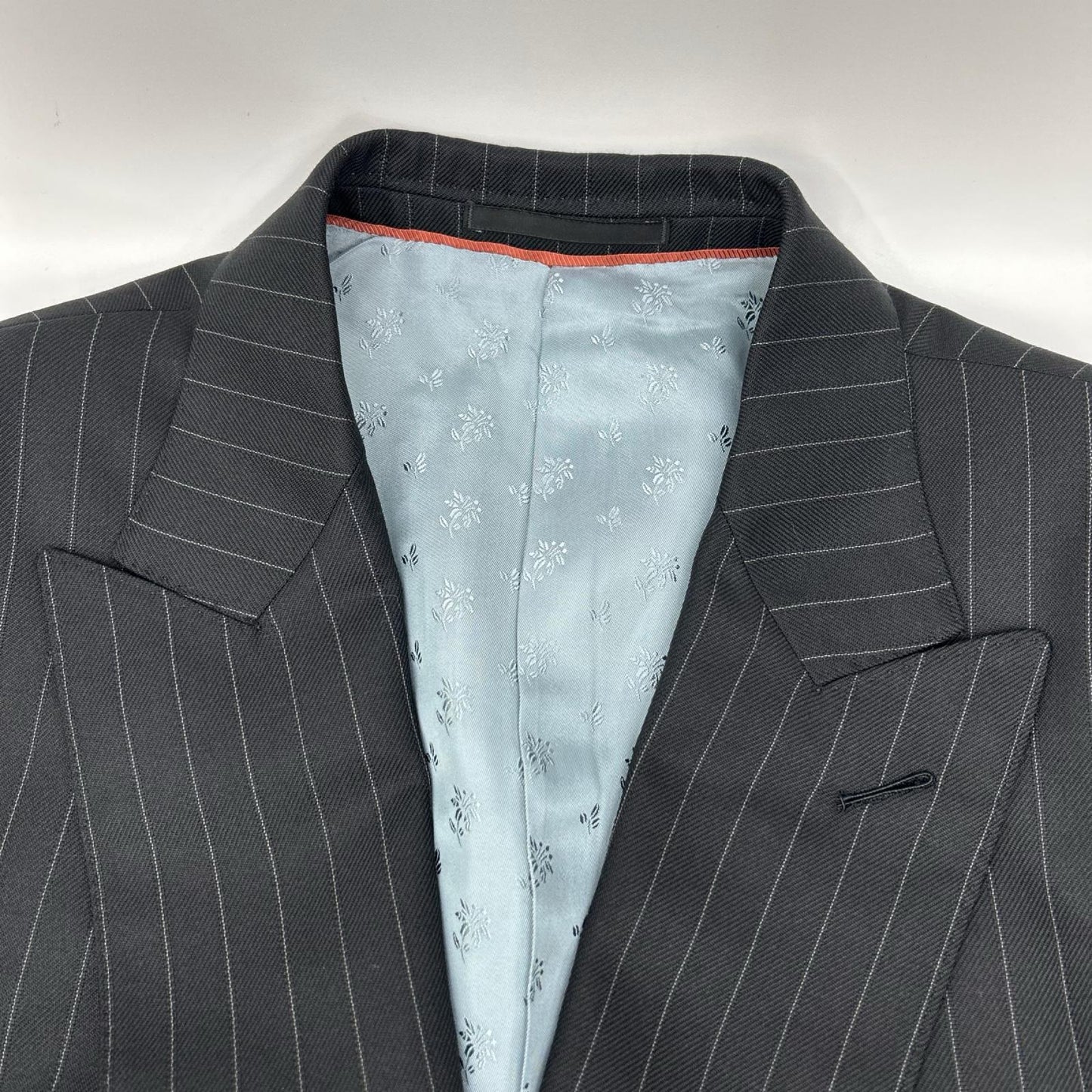 GUCCI グッチ ブラック ストライプ 3Pスーツ セットアップ　519503 スーツ セットアップ