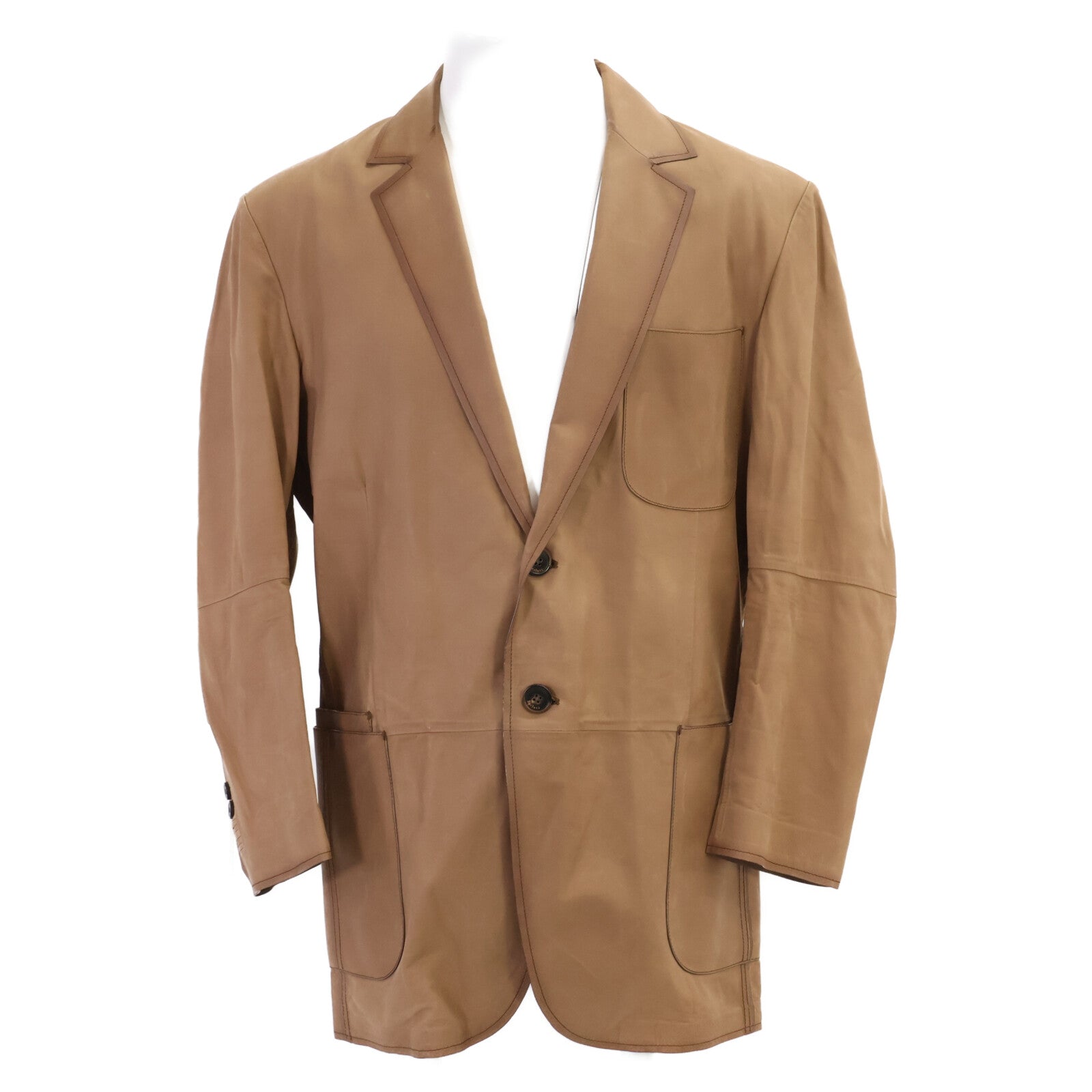 berluti ベルルッティ 【国内正規】カーフレザー 2Bテーラードジャケット ジャケット