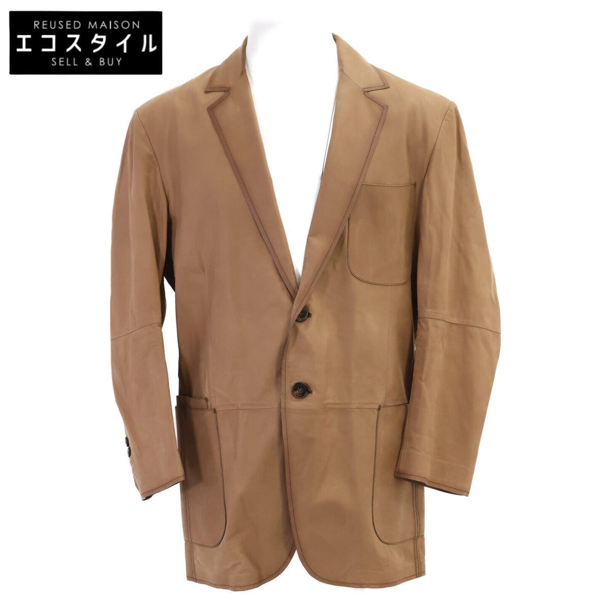 berluti ベルルッティ 【国内正規】カーフレザー 2Bテーラードジャケット ジャケット