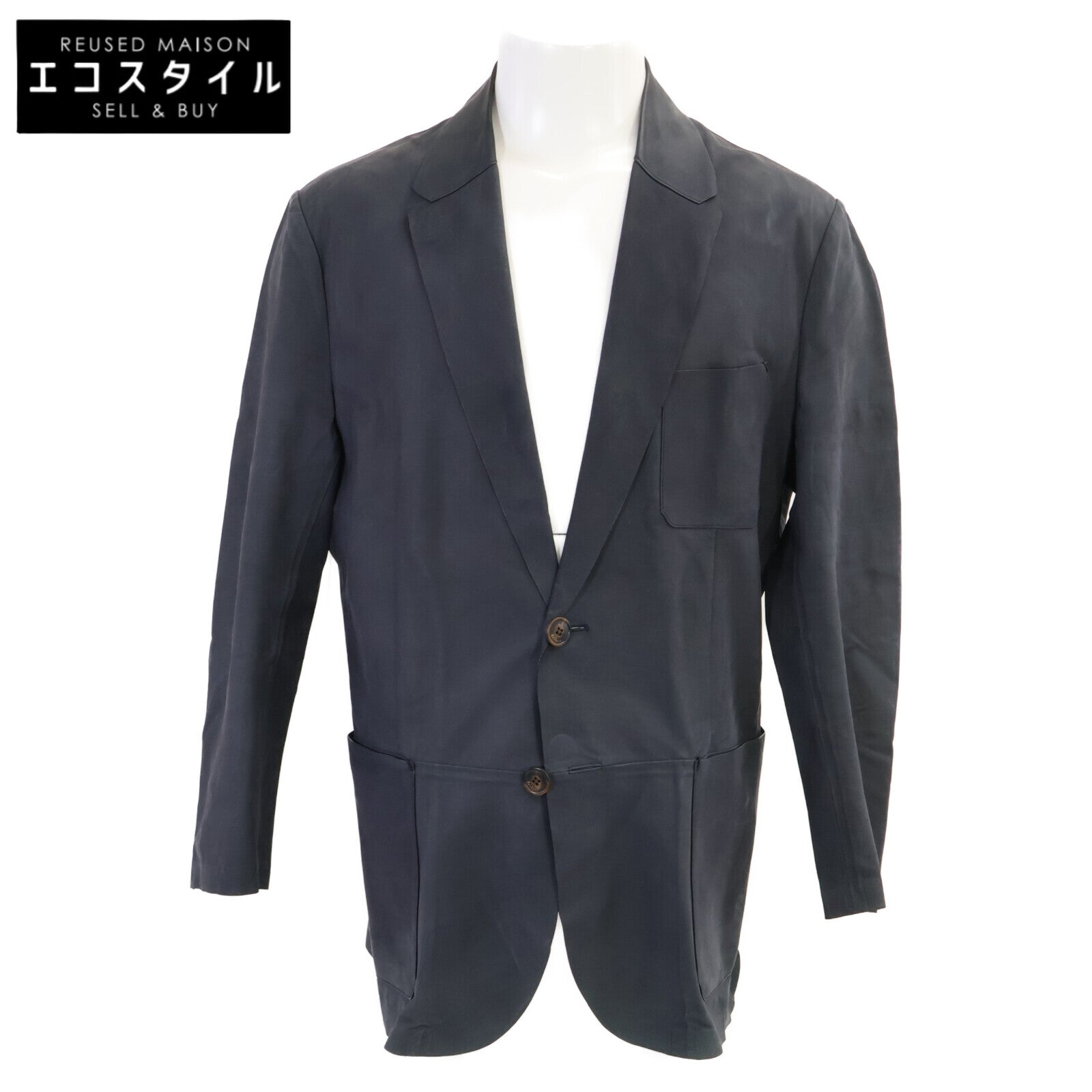berluti ベルルッティ カーフレザー 2Bテーラードジャケット ジャケット