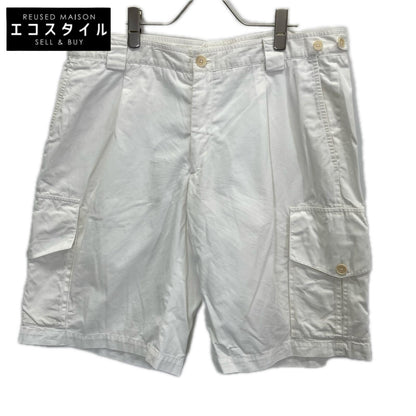 HERMES エルメス ホワイト コットン ショートカーゴパンツ ボトムス