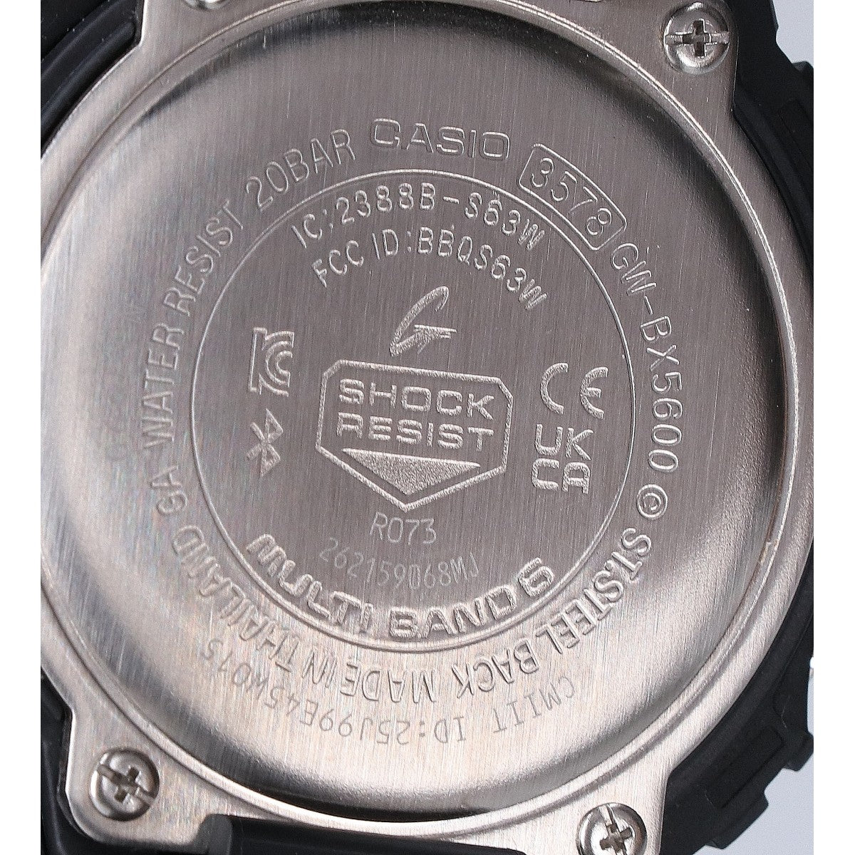 G-SHOCK ジーショック 【美品】GW-BX5600-1A1JF DIGITAL 5600 SERIES マルチバンド6 タフソーラー電波 腕時計