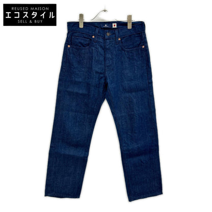 LEVI'S リーバイス インディゴ 日本製 ブルータブ 505 ストレートデニムパンツ ボトムス