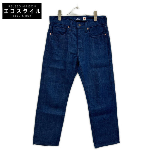 LEVI'S リーバイス インディゴ 日本製 ブルータブ 505 ストレートデニムパンツ ボトムス