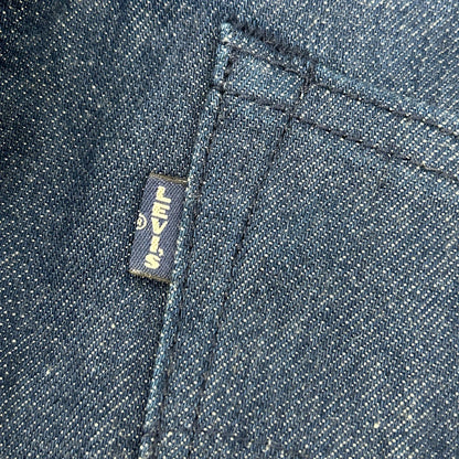 LEVI'S リーバイス インディゴ 日本製 ブルータブ 505 ストレートデニムパンツ ボトムス