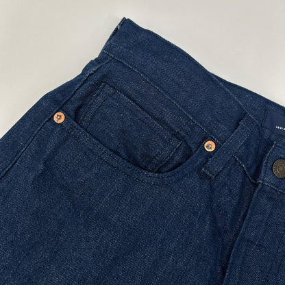 LEVI'S リーバイス インディゴ 日本製 ブルータブ 505 ストレートデニムパンツ ボトムス