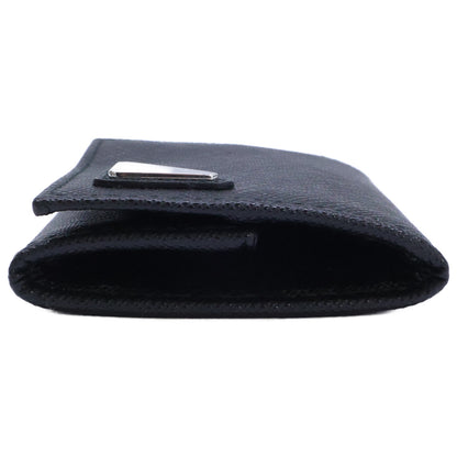 PRADA プラダ 【美品】2MM935_QHH_F0002 サフィアーノトライアングル コインケース