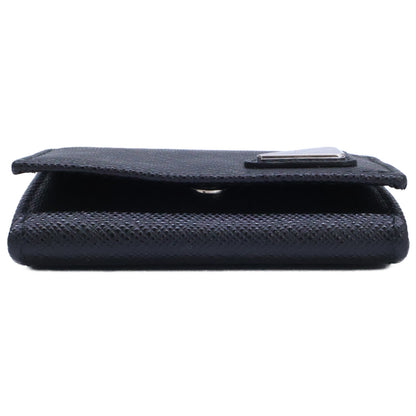 PRADA プラダ 【美品】2MM935_QHH_F0002 サフィアーノトライアングル コインケース