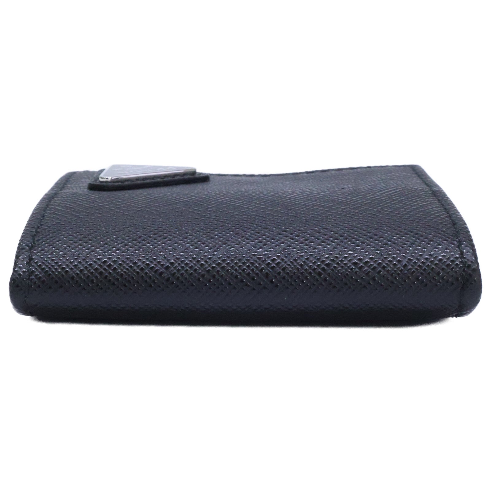 PRADA プラダ 【美品】2MM935_QHH_F0002 サフィアーノトライアングル コインケース